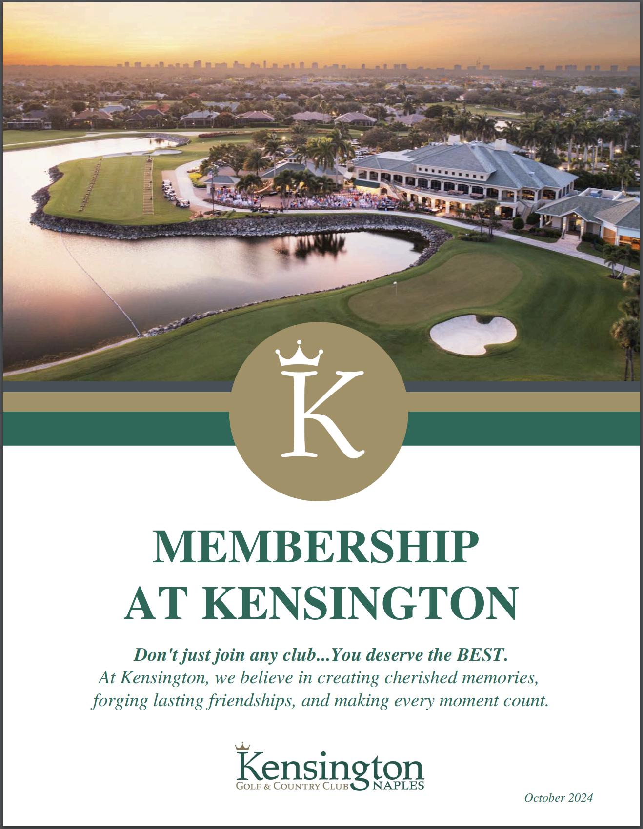 Kensington Membership Offerings 2024